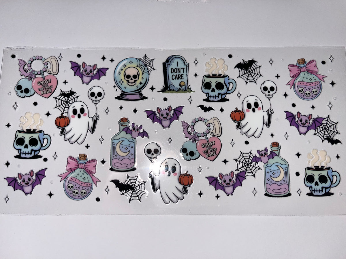 Ghosts Bats & Potions - Halloween