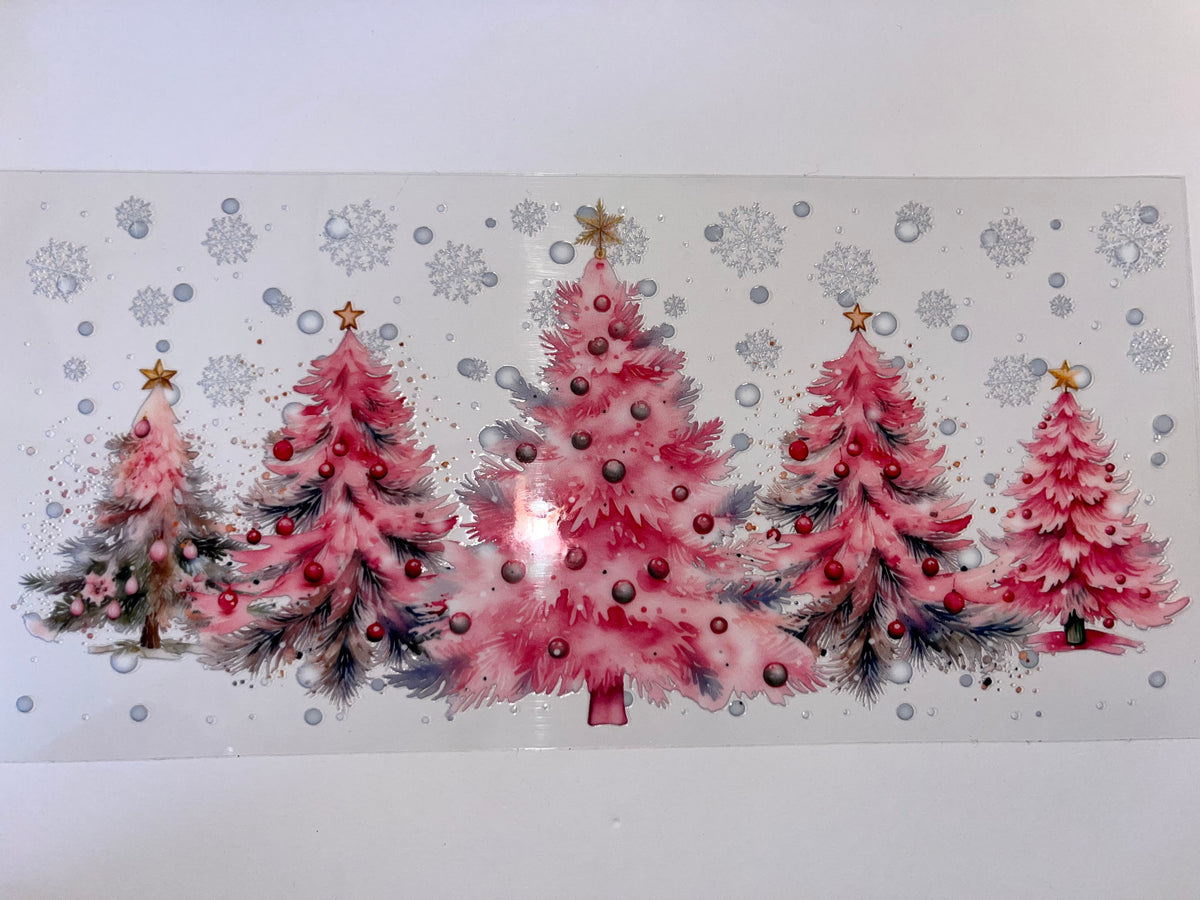 Pink Christmas Trees