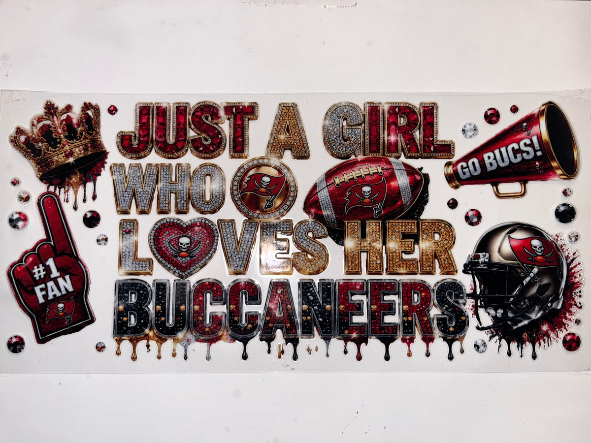 Just A Girl... Buccaneers - Football