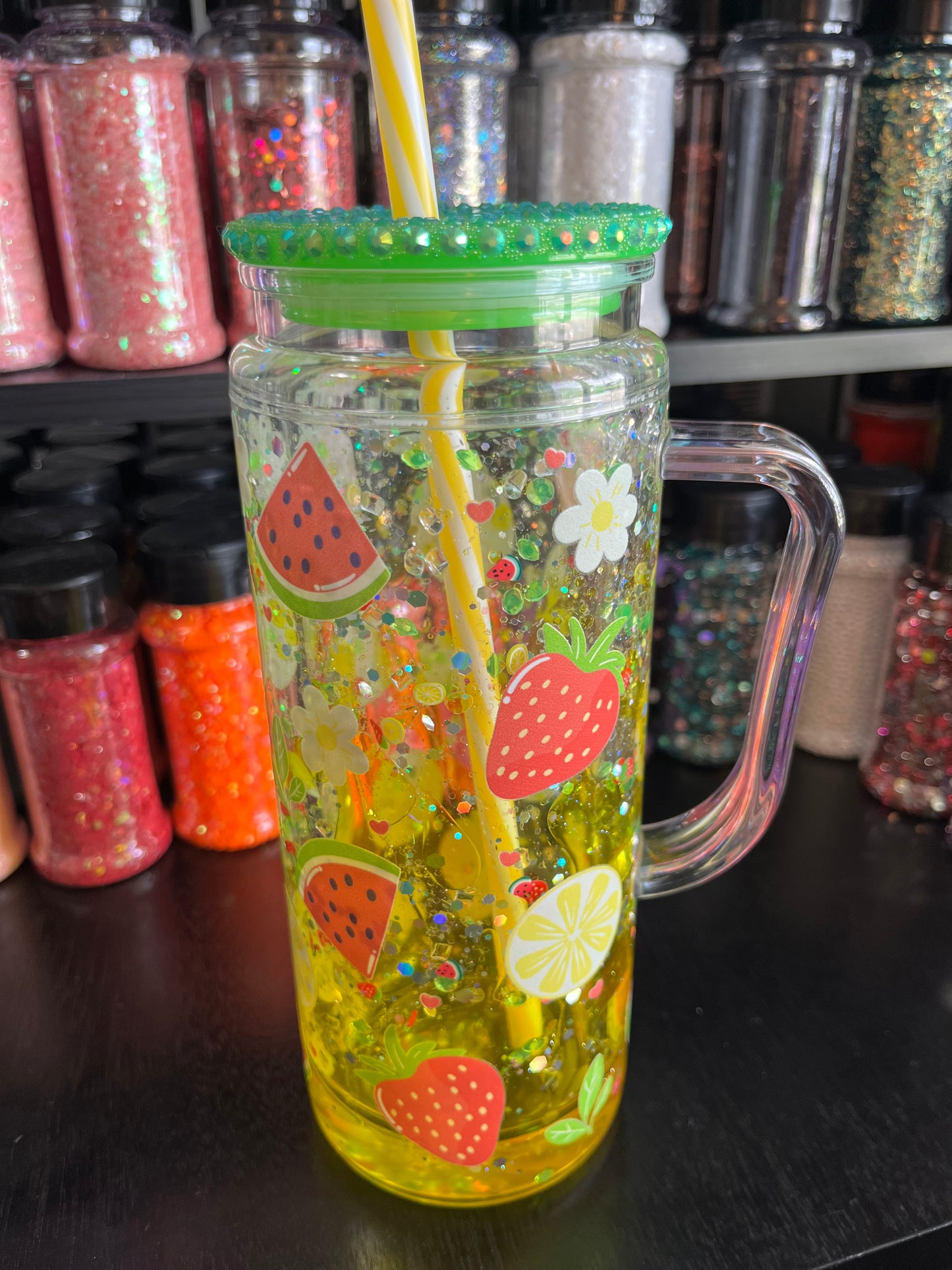 Watermelons & Lemons - Dual Lava with Handle
