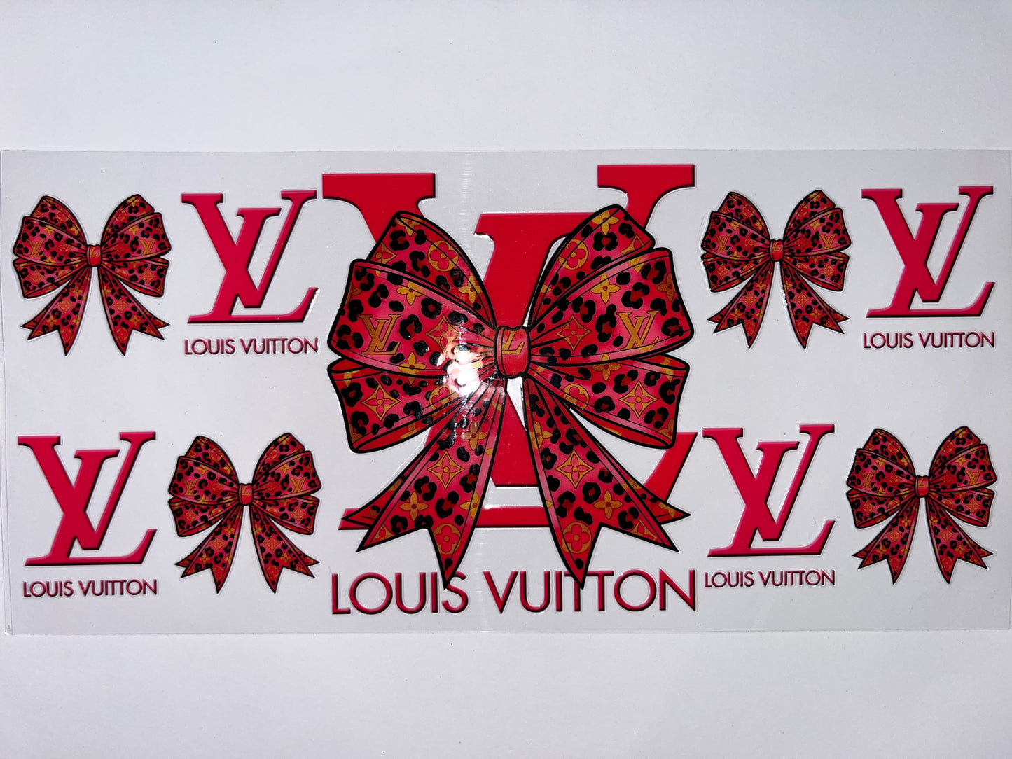 LV with Bows - Red