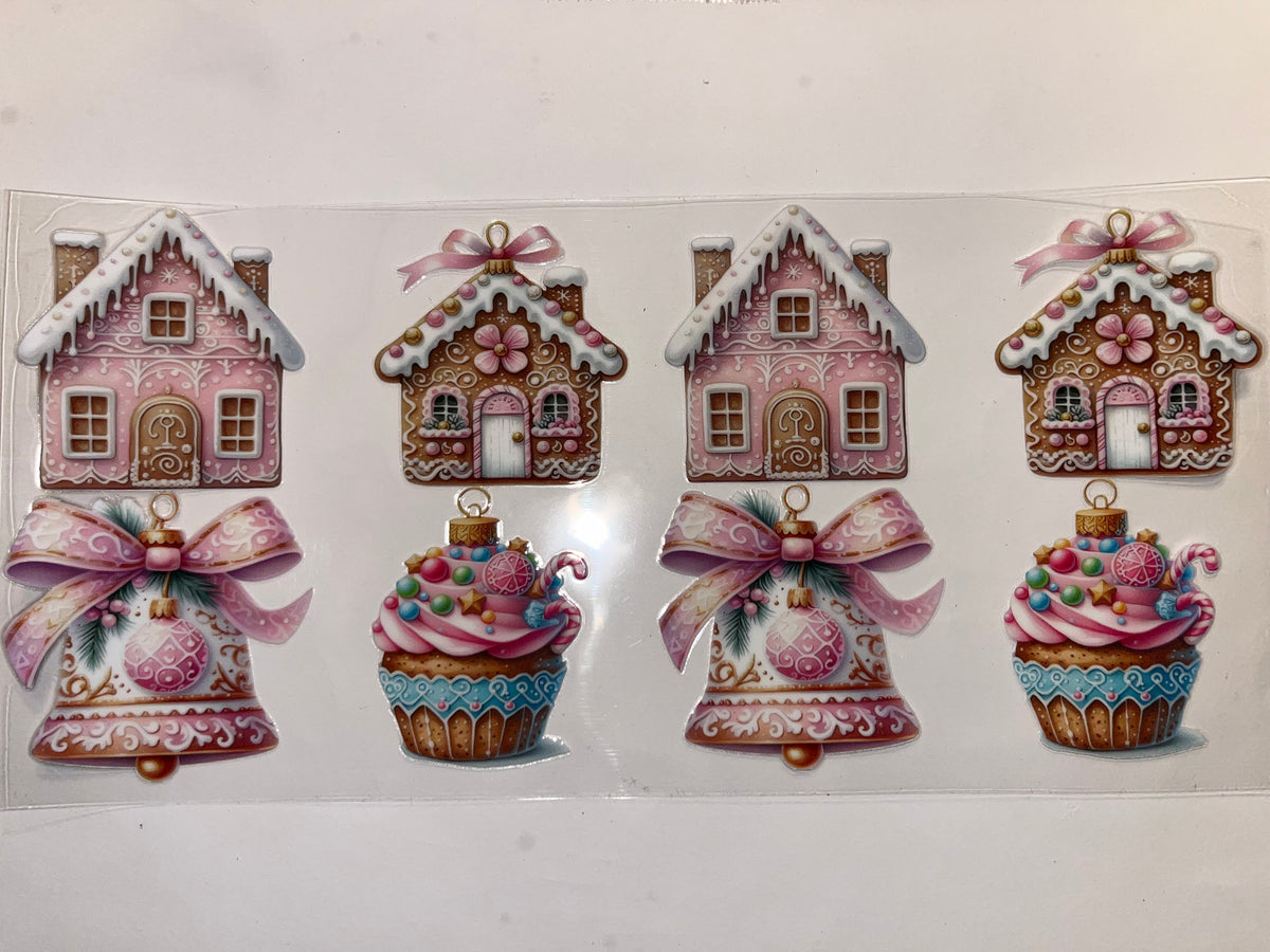 Pastel Christmas Ornaments