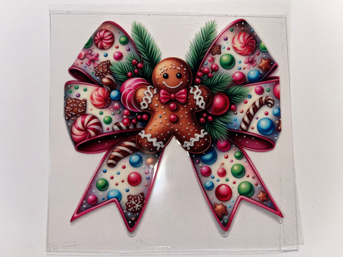 Gingerbread Bow - Christmas