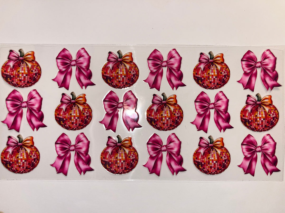 Disco Pumpkins & Bows
