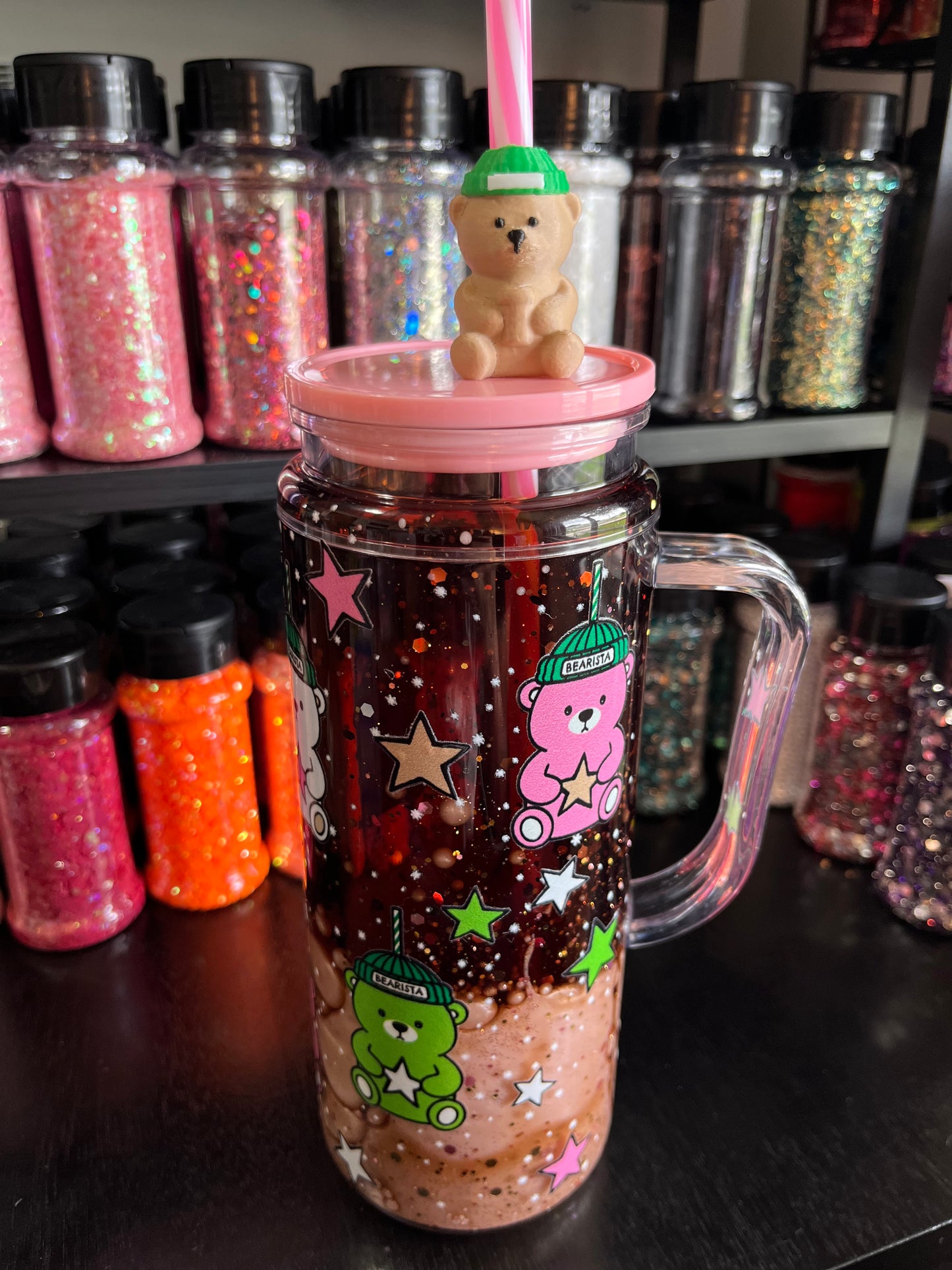 Coffee Bears - Dual Lava with Handle