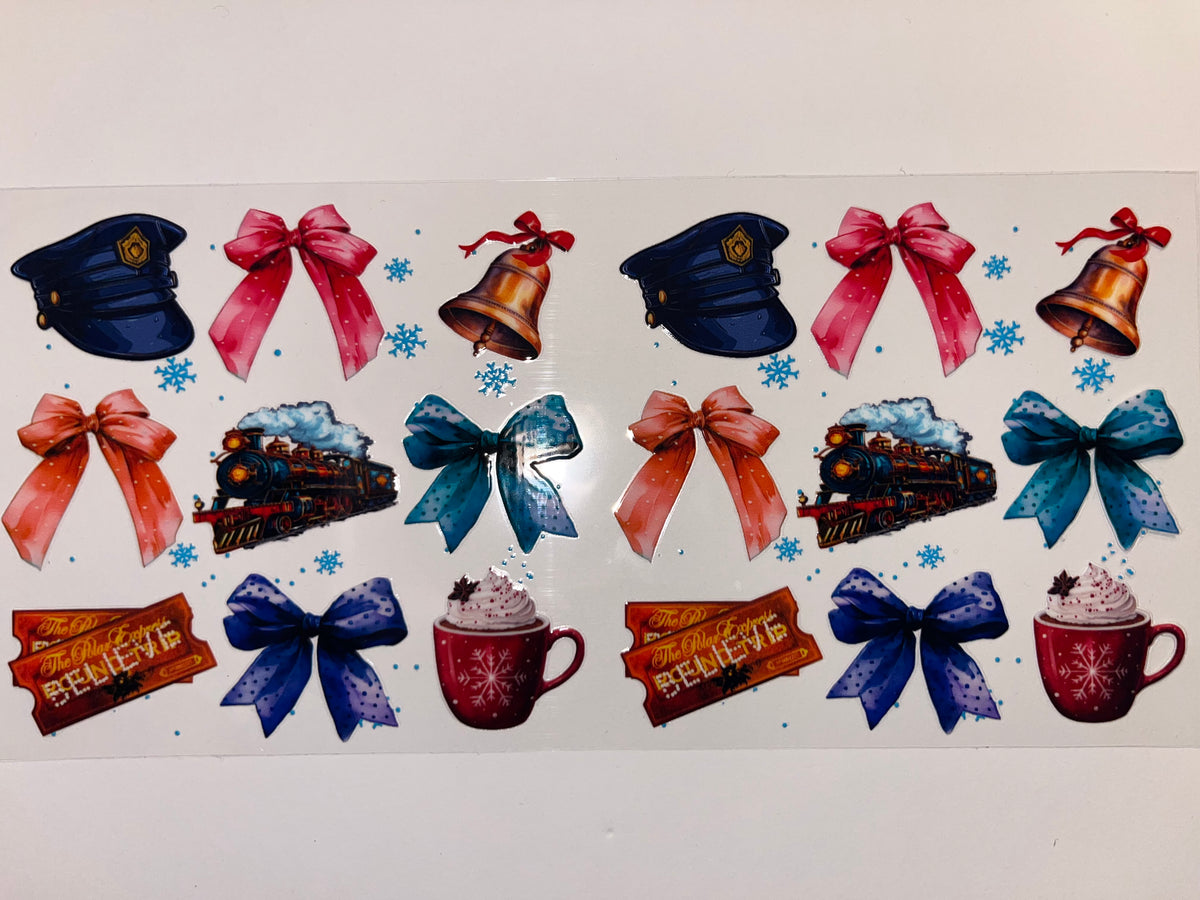 Polar Express Bows - Christmas Movies