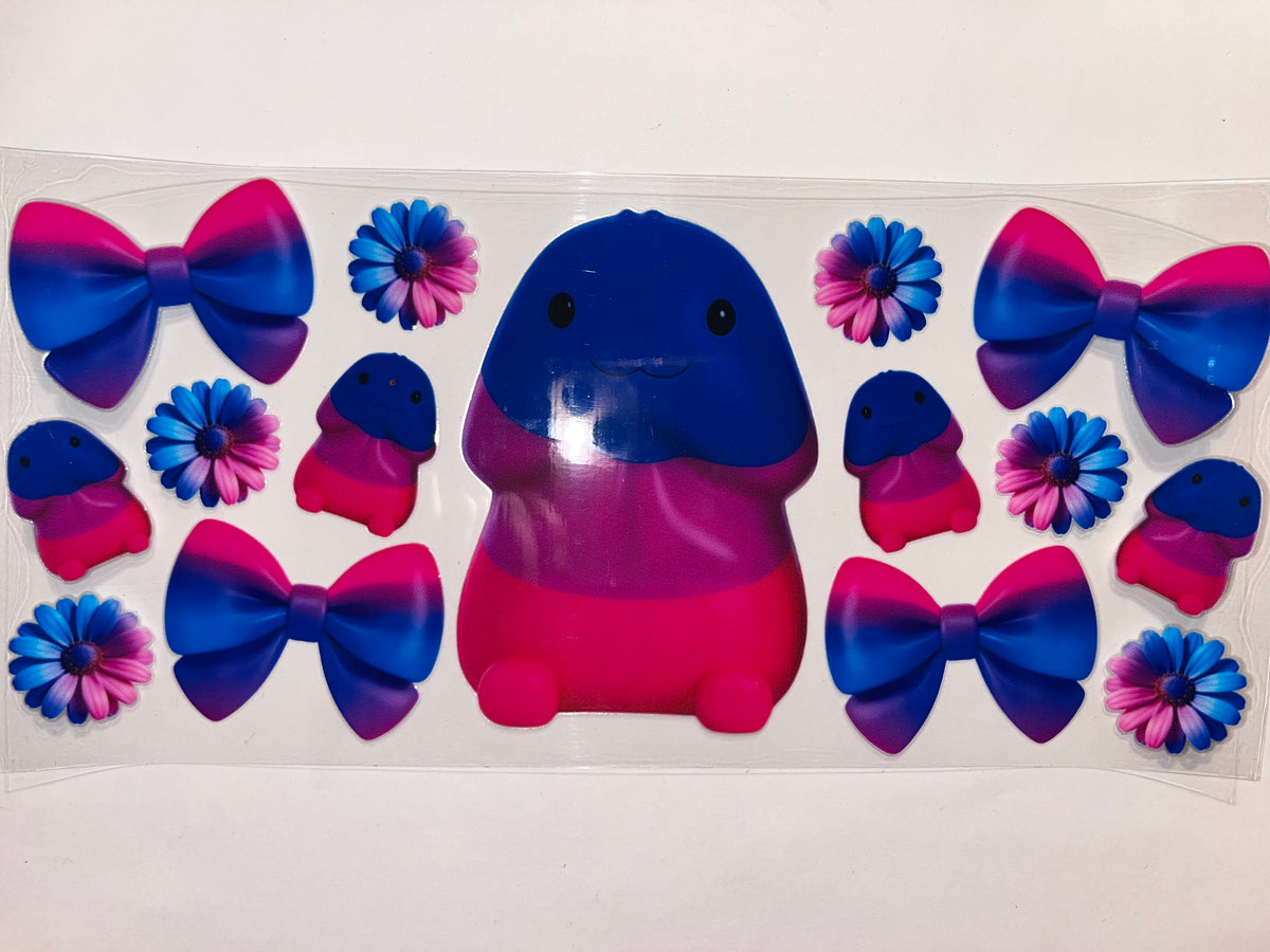 Naughty - Blue Purple Pink Richard