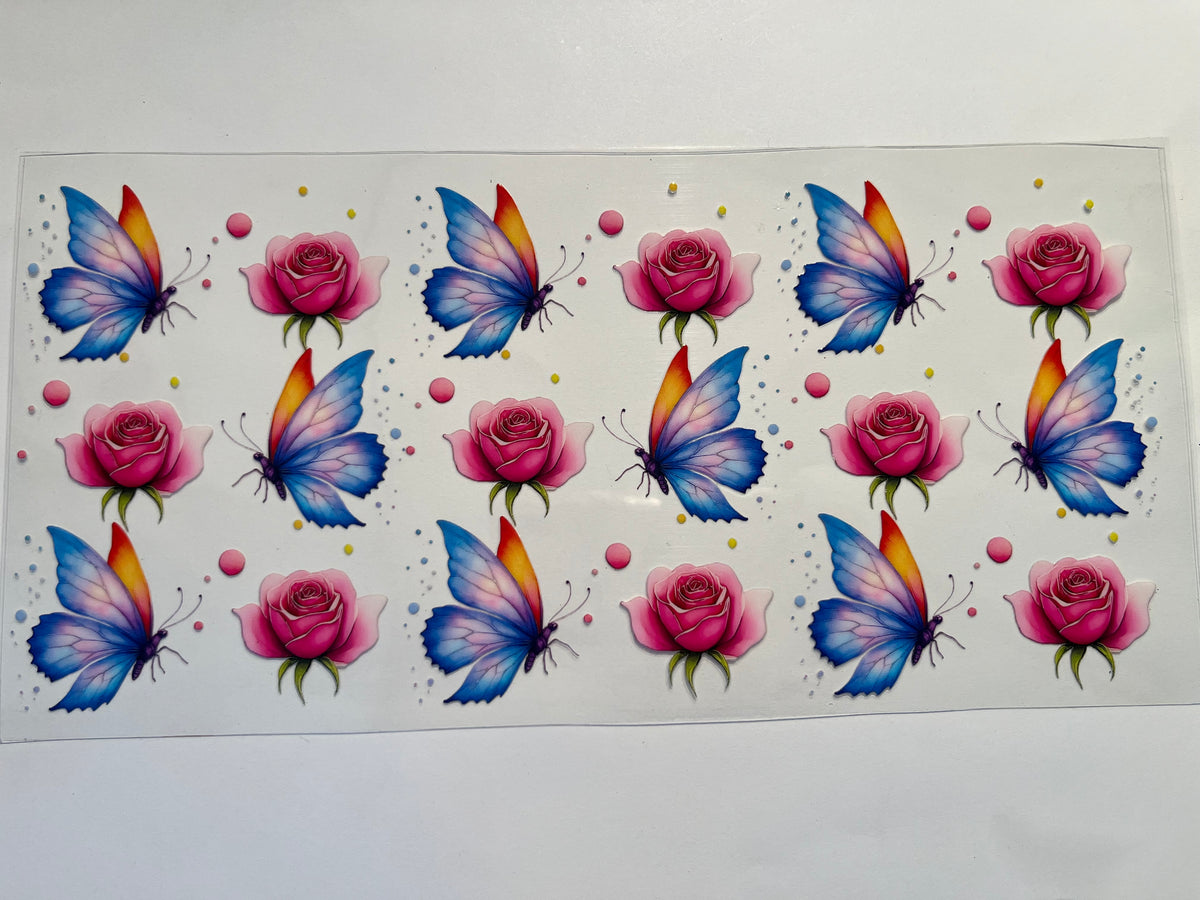 Butterflies & Flowers