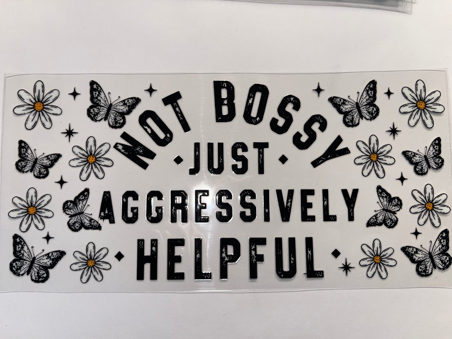 Not Bossy just Aggressively Helpful