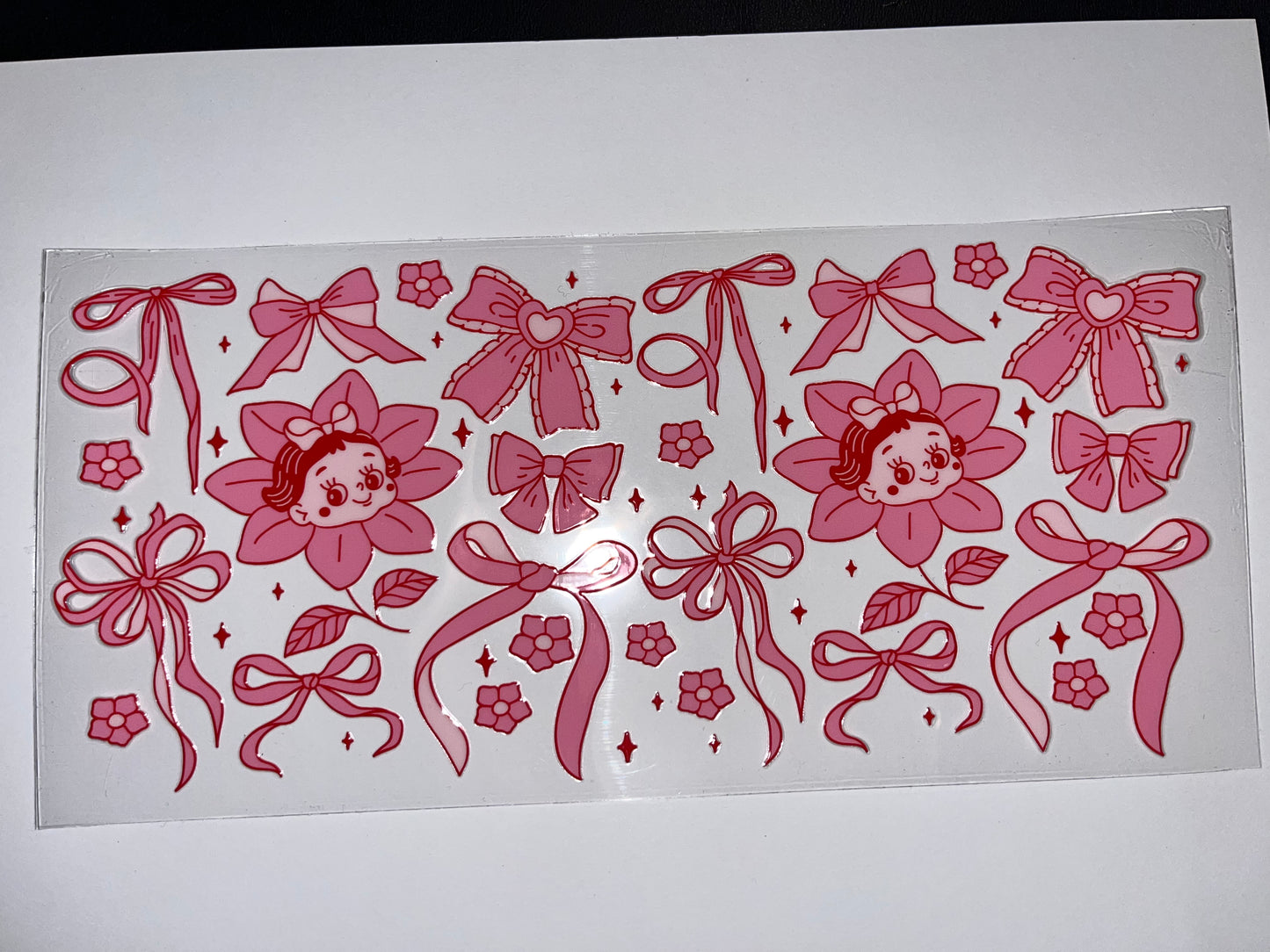 Pink Bows & Flowers