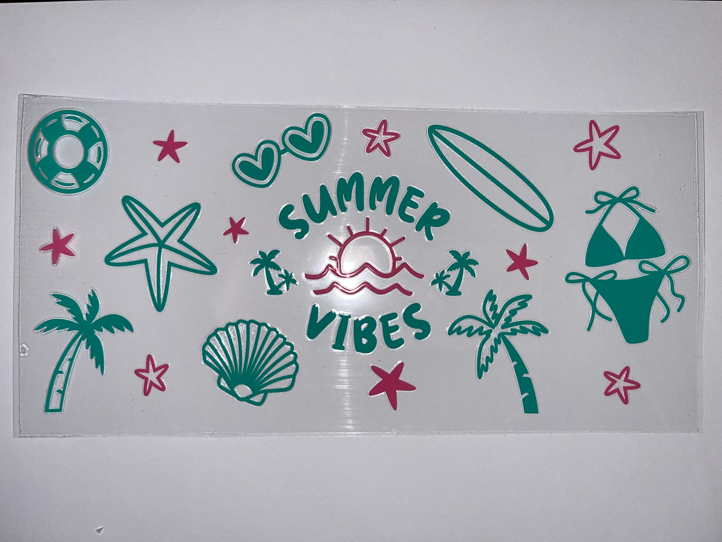 Summer Vibes Teal