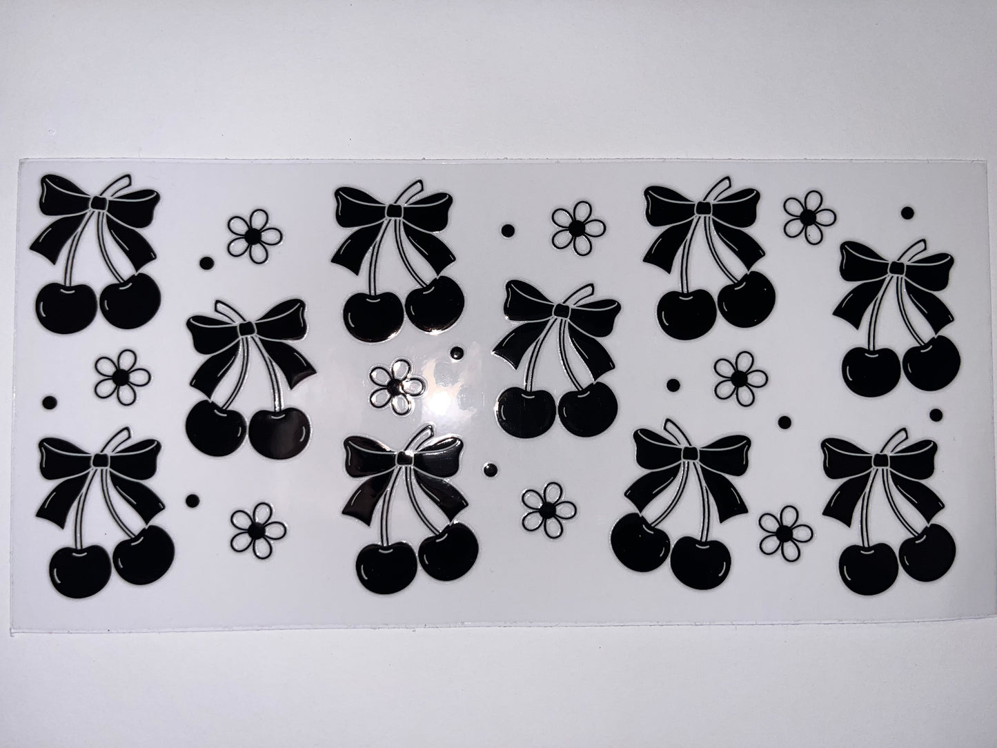 Cherries & Black Bows