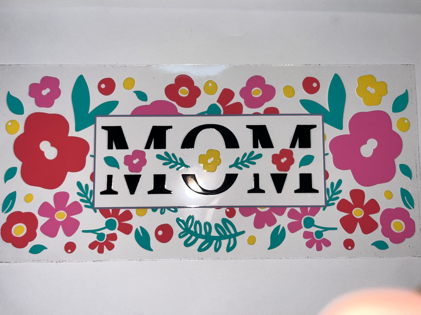 Mom with Flowers