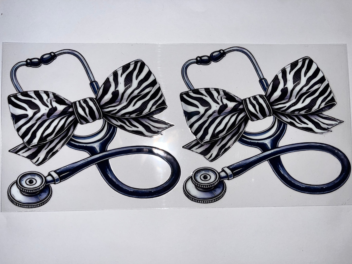 Black & White Bow Stethoscope