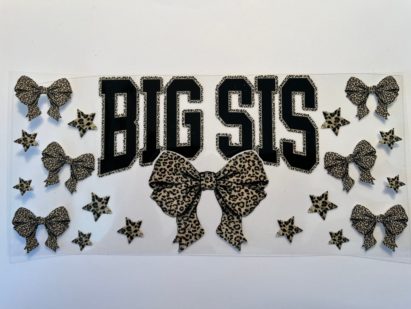 Big Sis with Bows & Stars