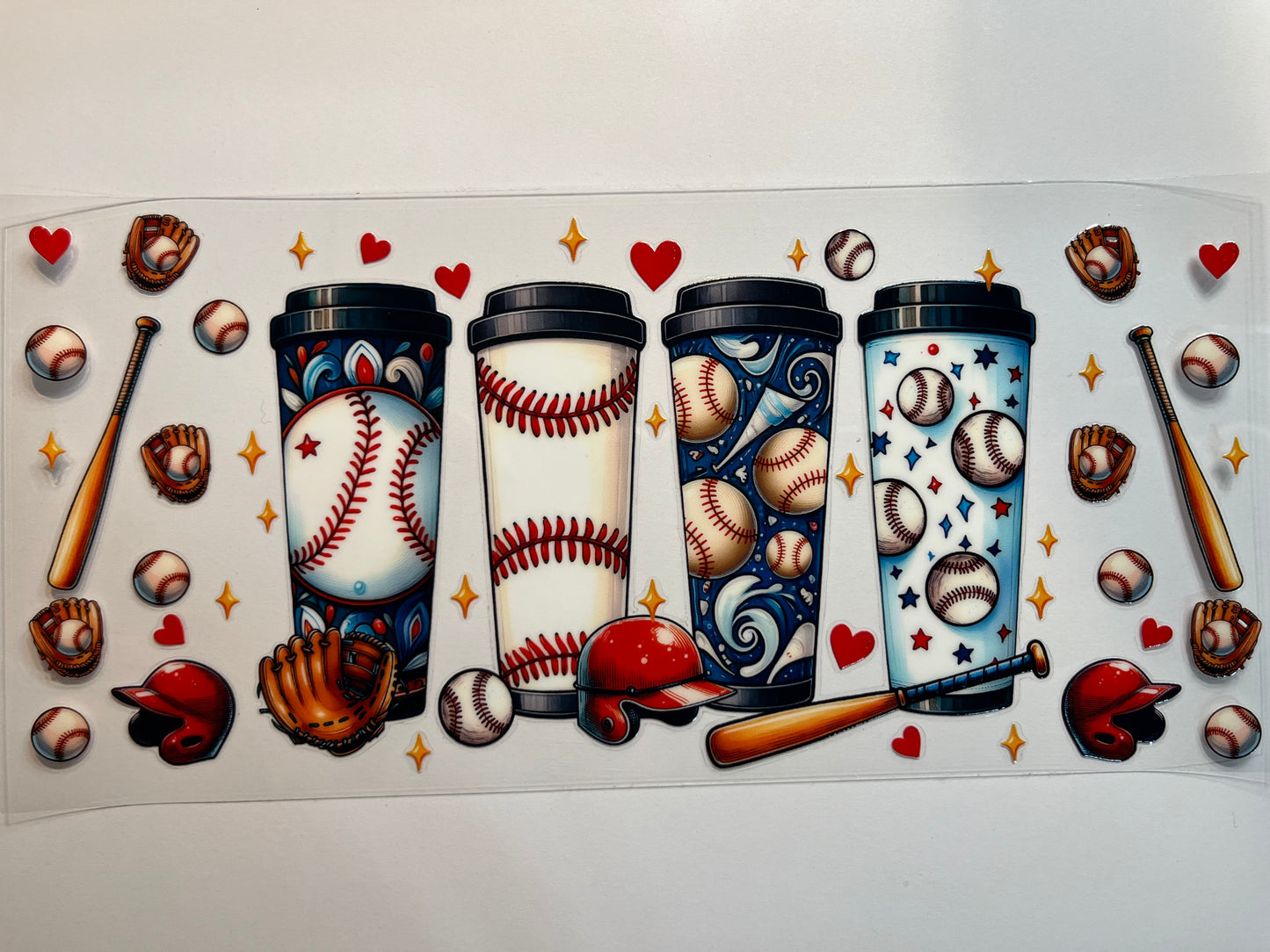 Baseball Coffee Cups