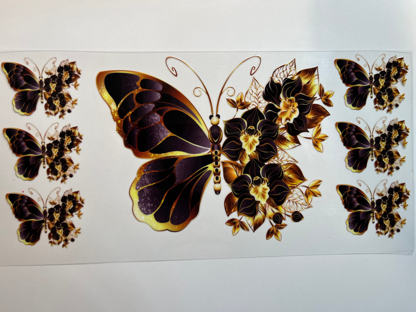 Black & Gold Butterfly