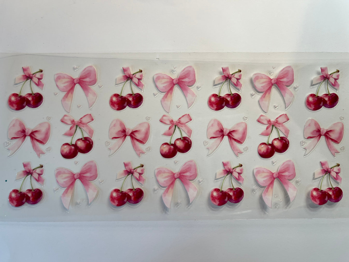 Cherries & Pink Bows
