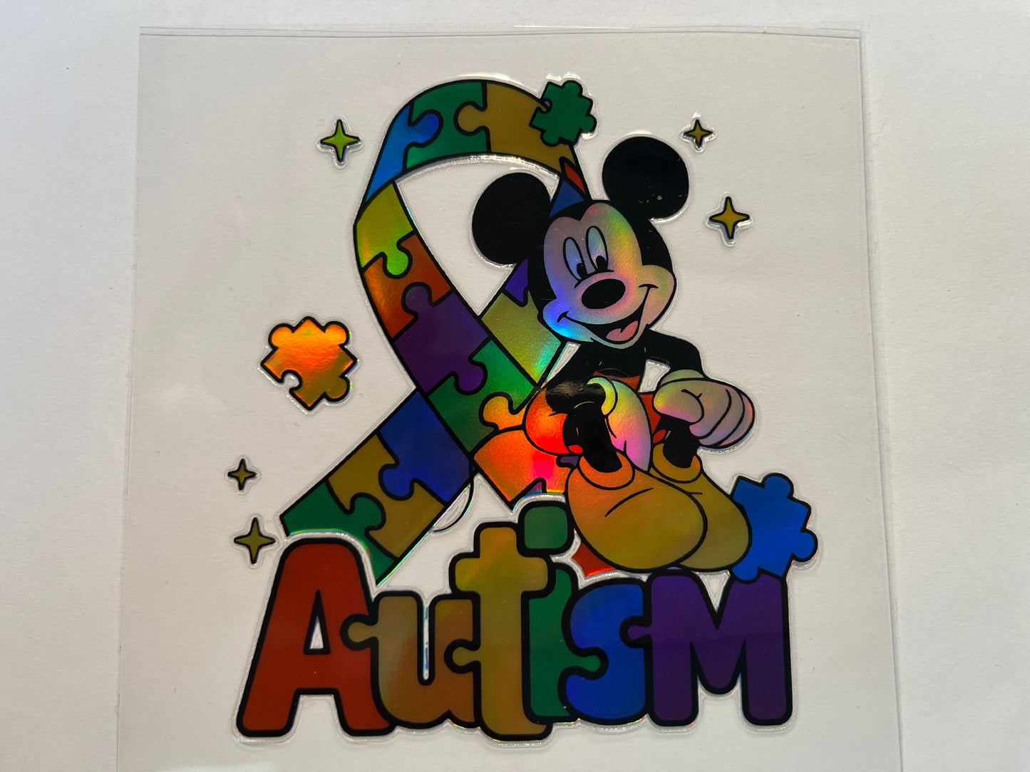 Holographic Autism Mickey