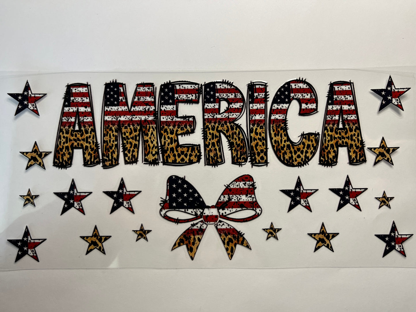 America with Bows & Stars