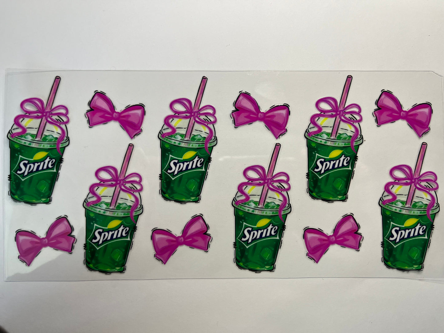 Sprite with Pink Bows
