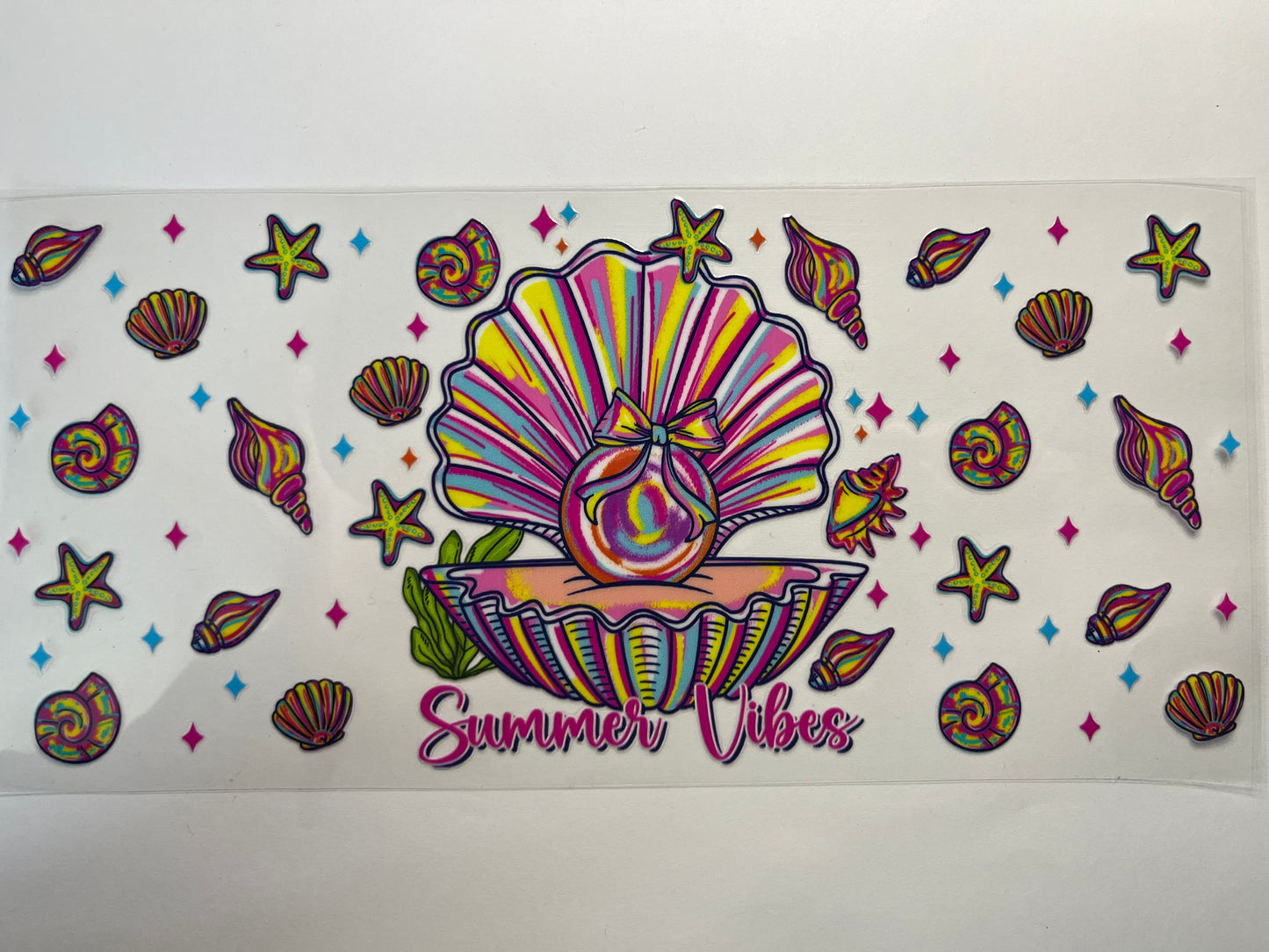 Summer Vibes Seashells Ocean