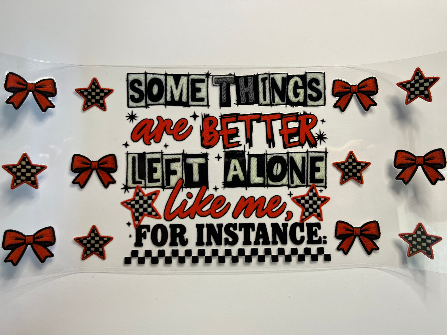 Some things are better left alone