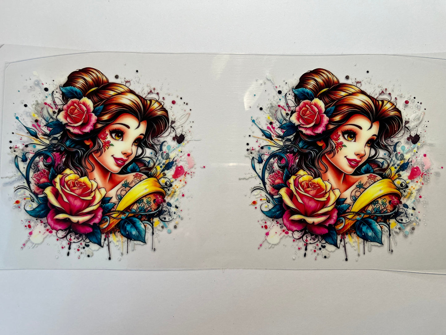 Beauty & The Beast Belle Tattoo