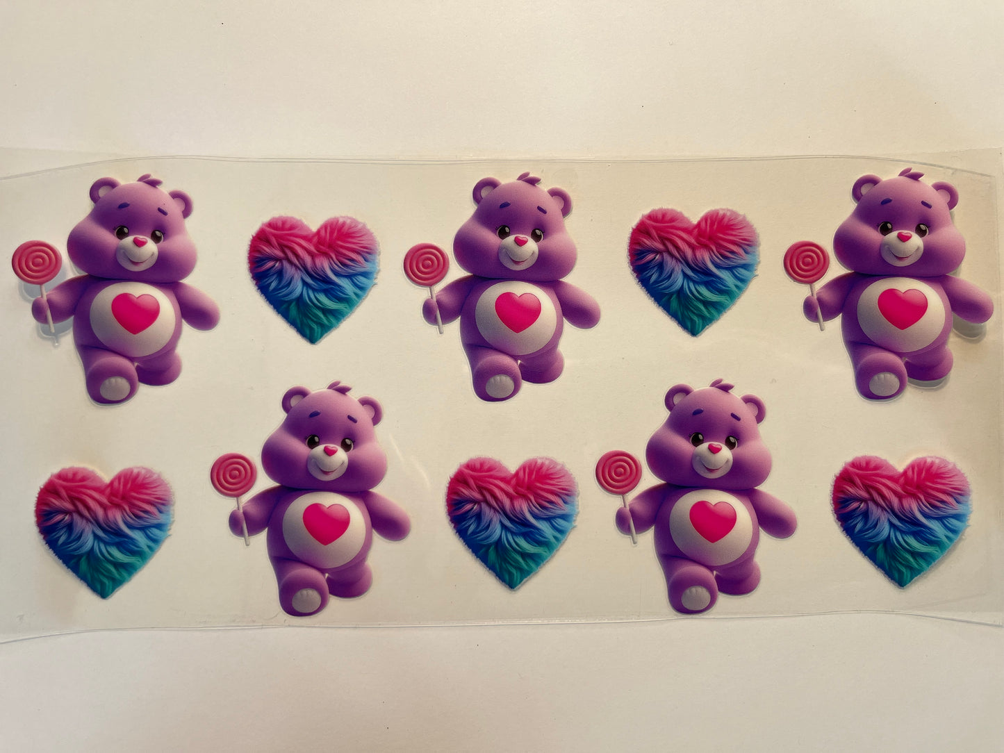 Purple Care Bear