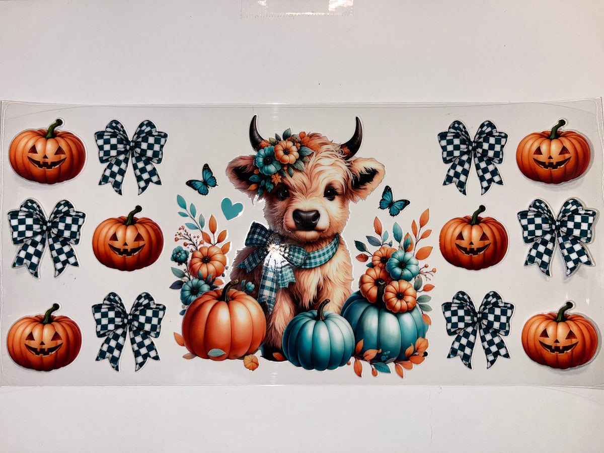 Highland Cow - Fall Halloween