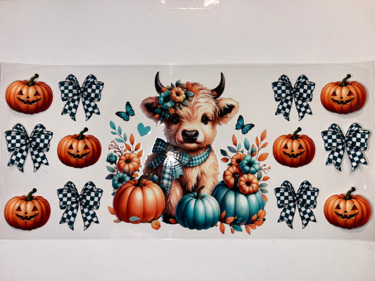 Highland Cow - Fall Halloween