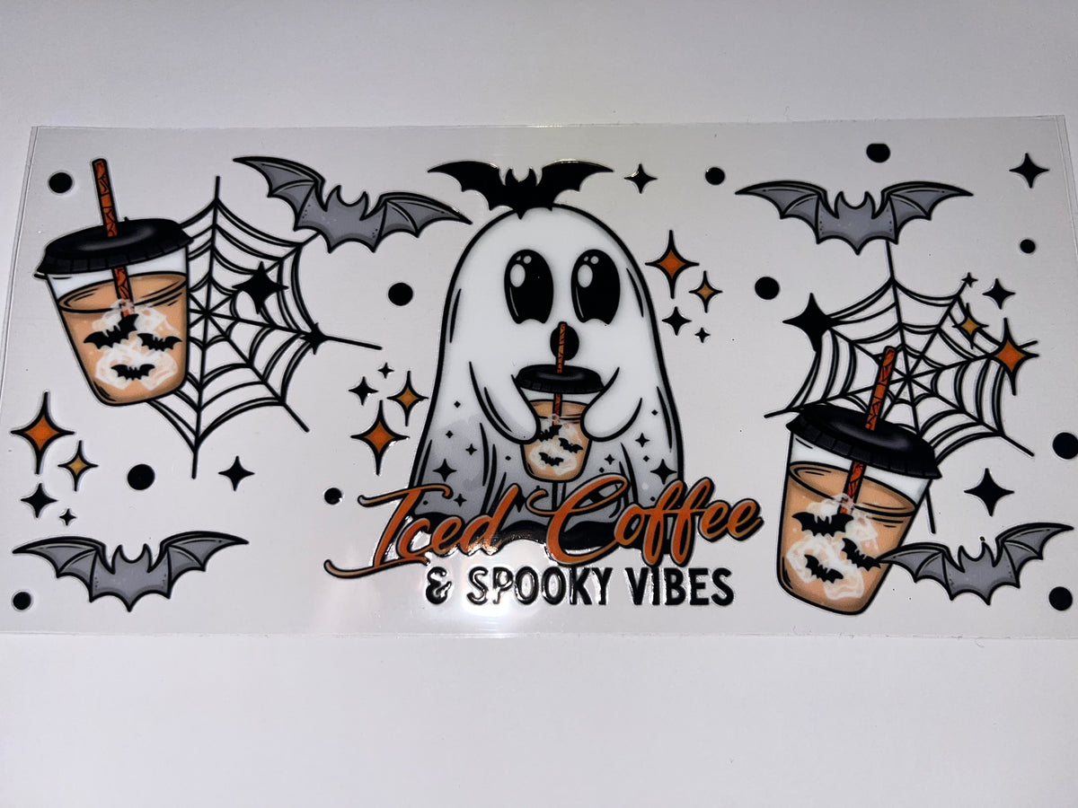 Iced Coffee & Spooky Vibes - Halloween