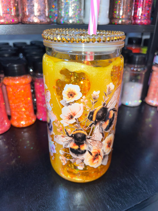 Bumble Bees with Dual Lava & Bling Lid