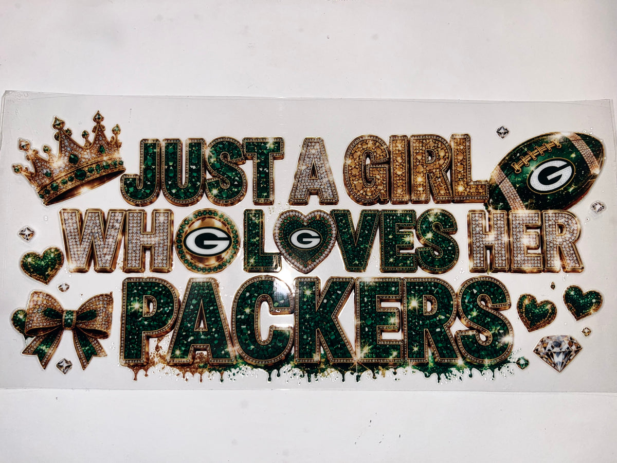 Just A Girl... Packers - Football
