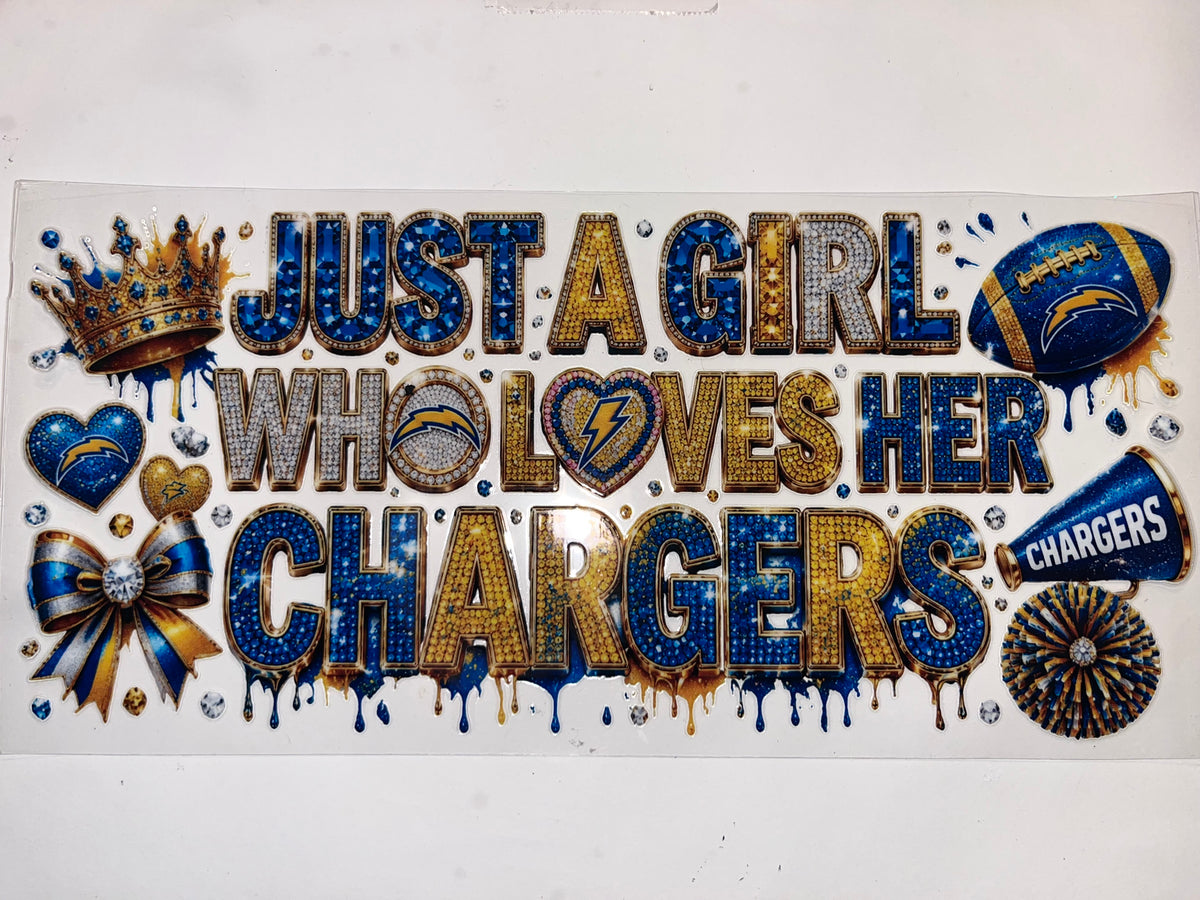 Just A Girl... Chargers - Football