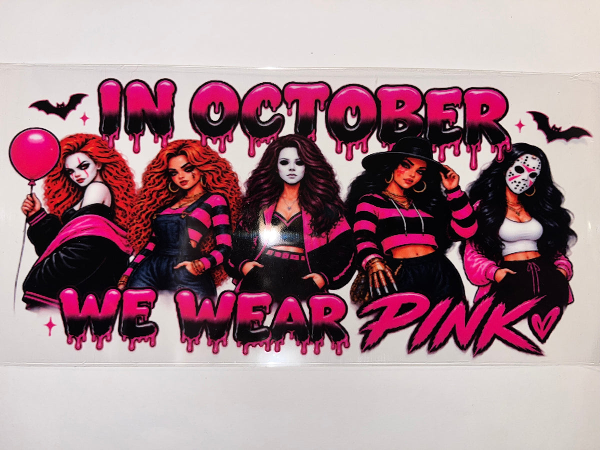 In October we Wear Pink - Scary Girls - Horror