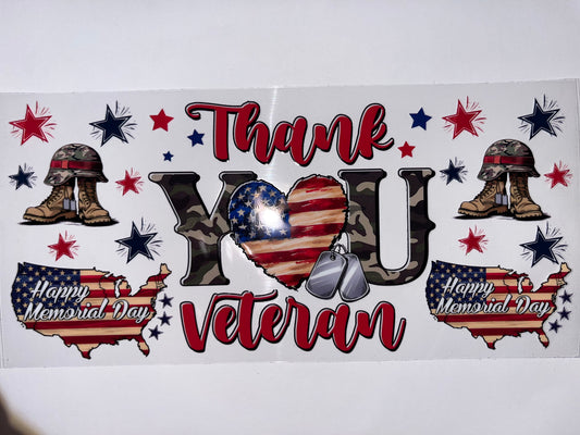 Thank you Veteran