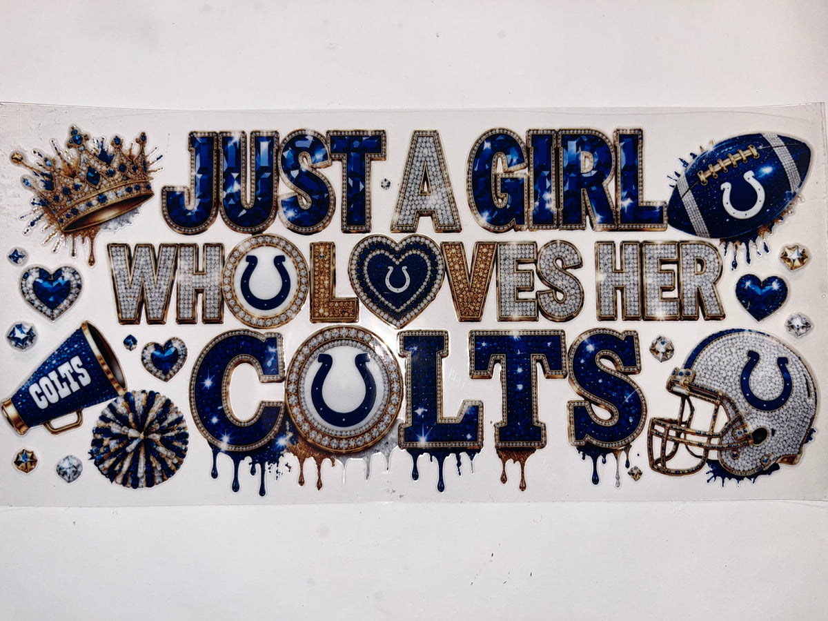 Just A Girl... Colts - Football