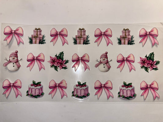 Pink Bows & Christmas