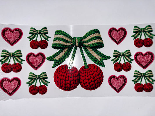 Cherries & Hearts