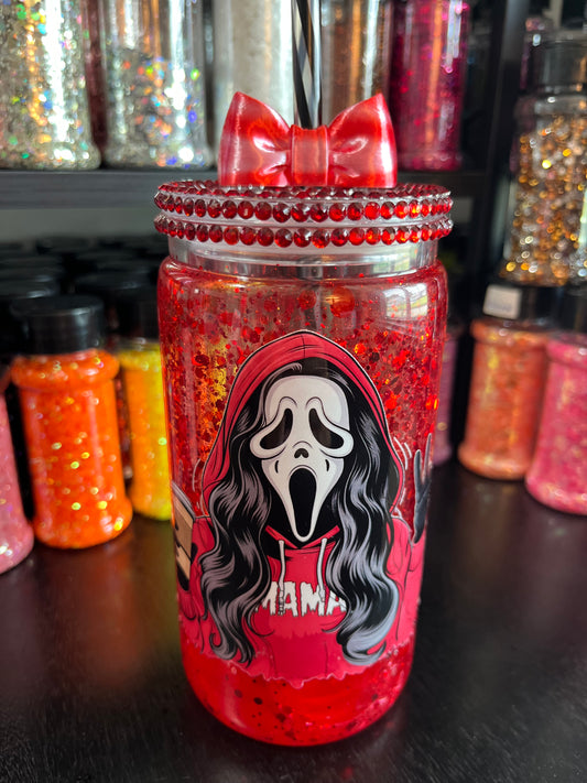 Ghostface/Mama with Lava & Bling Lid