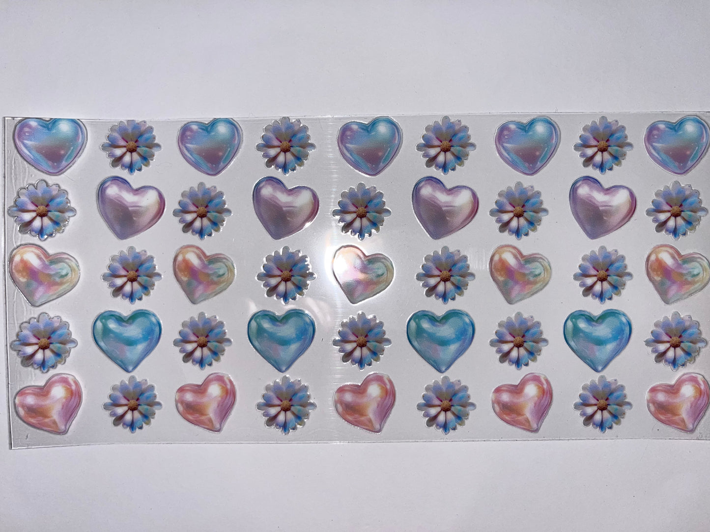 Hearts & Flowers Pastel