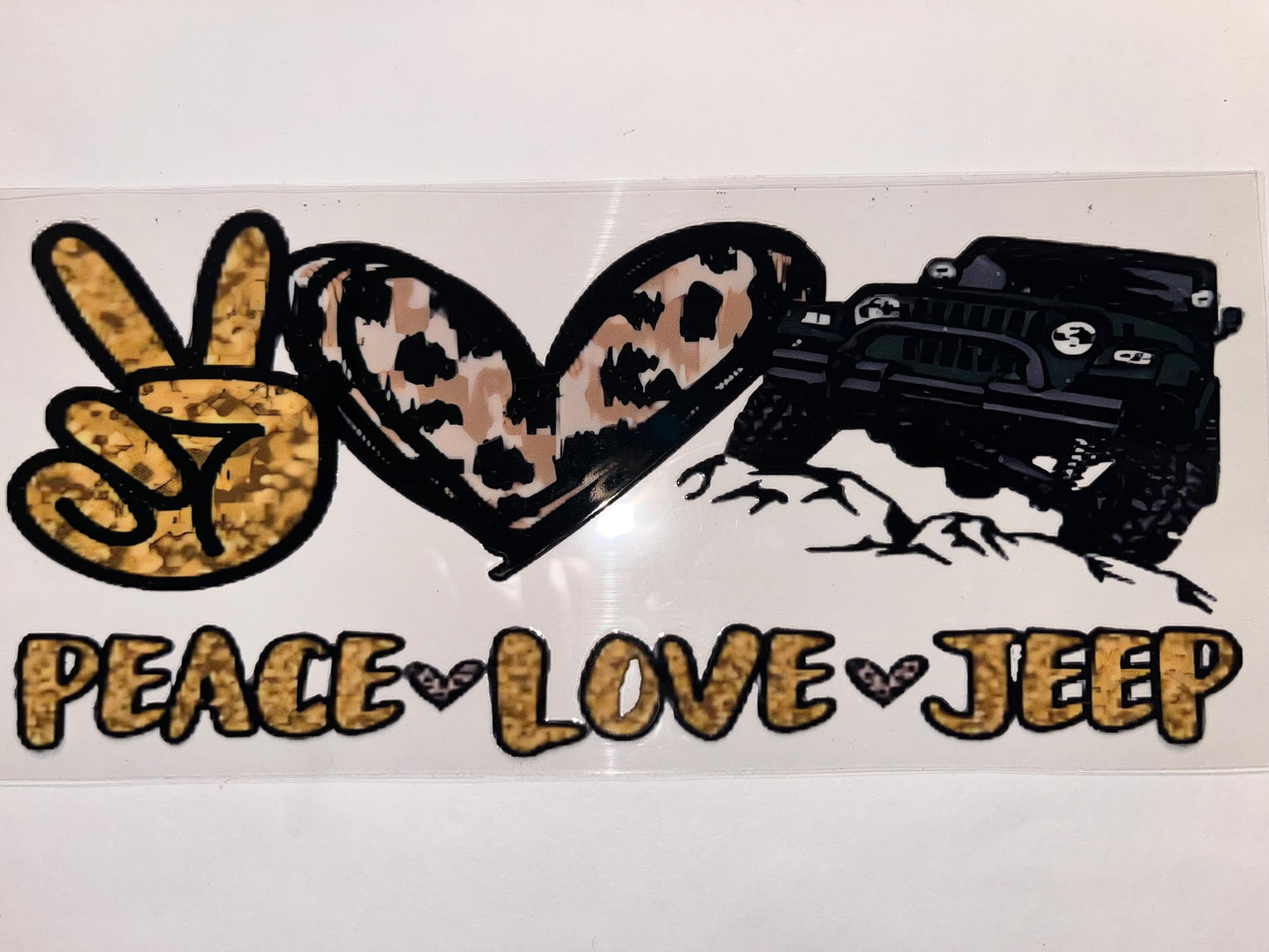 Peace Love Jeep