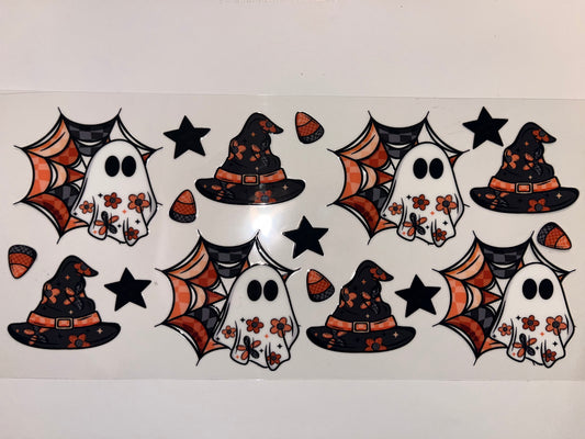 Ghosts & Witch Hats - Halloween