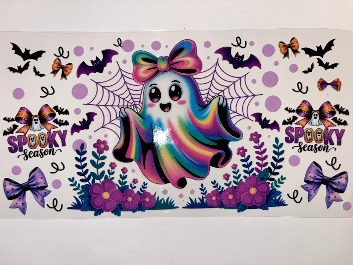 Colorful Ghost - Halloween