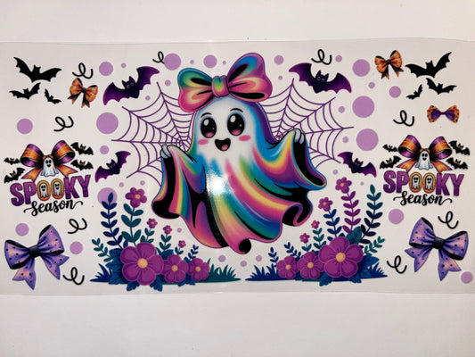 Colorful Ghost - Halloween