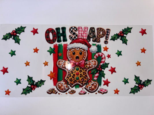 Oh Snap!  Gingerbread - Christmas