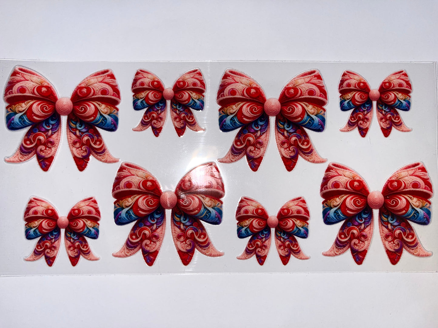 Pink & Red Bows
