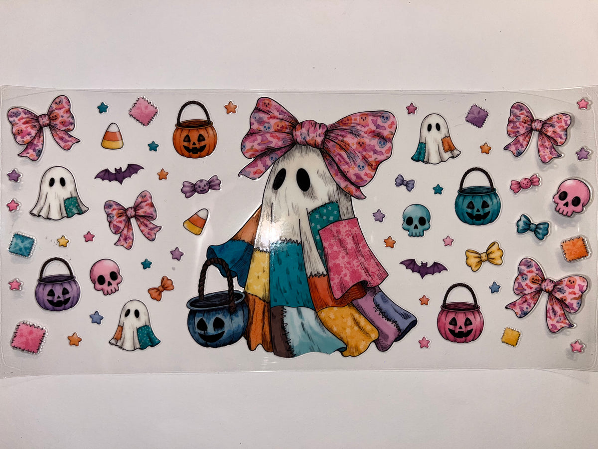 Patchwork Ghost - Halloween