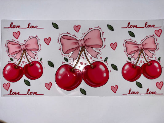 Pink Cherries & Bows